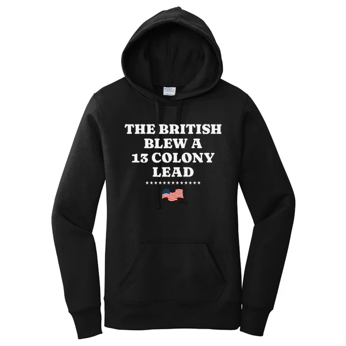 The British Blew A 13 Colony Lead Women's Pullover Hoodie