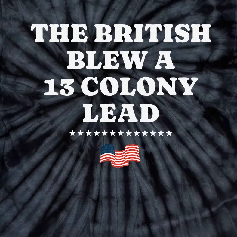 The British Blew A 13 Colony Lead Tie-Dye T-Shirt