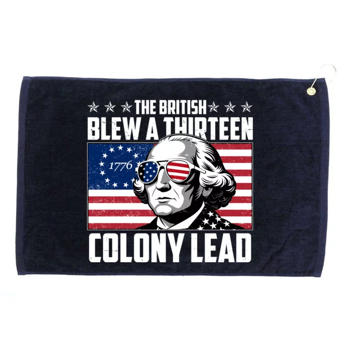 The British Blew A Thirteen Colony Lead George Washington Grommeted Golf Towel