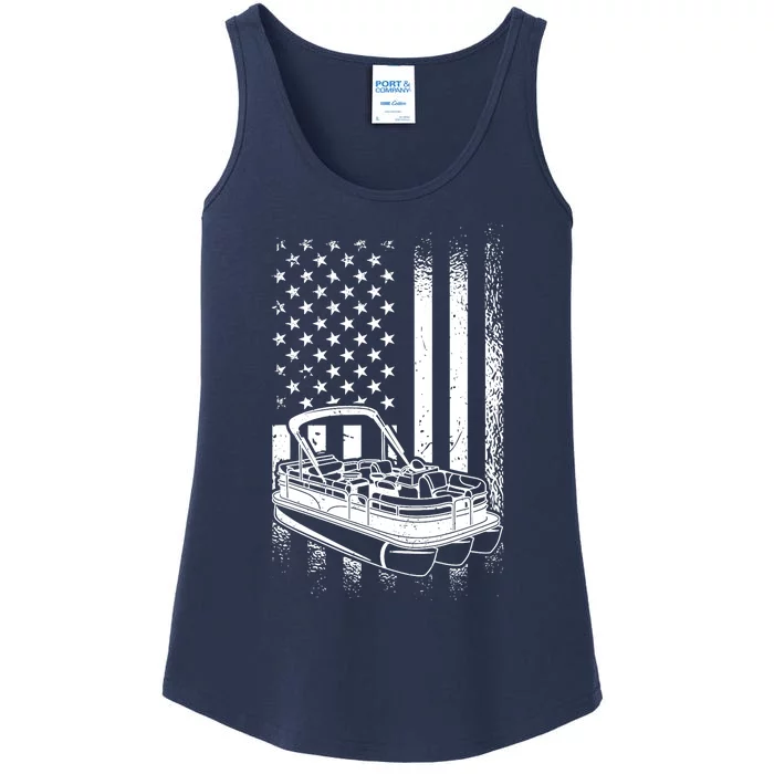 Tritoon Boat Boating - American Tritoon Captain Ladies Essential Tank