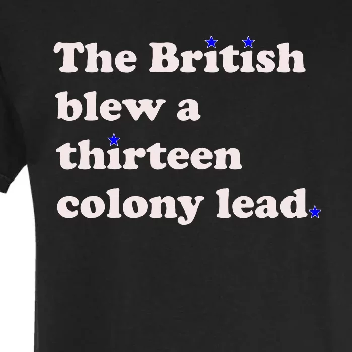 The British Blew A Thirteen Colony Lead Garment-Dyed Heavyweight T-Shirt