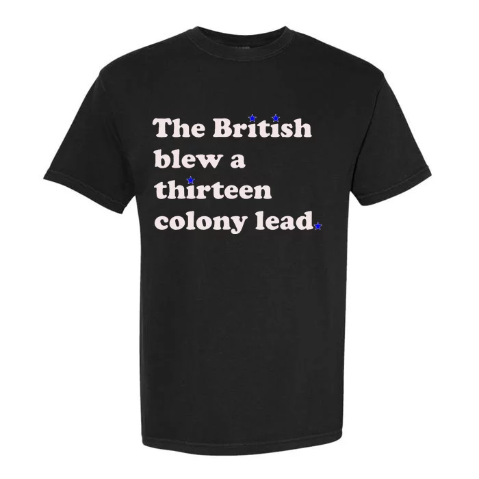 The British Blew A Thirteen Colony Lead Garment-Dyed Heavyweight T-Shirt