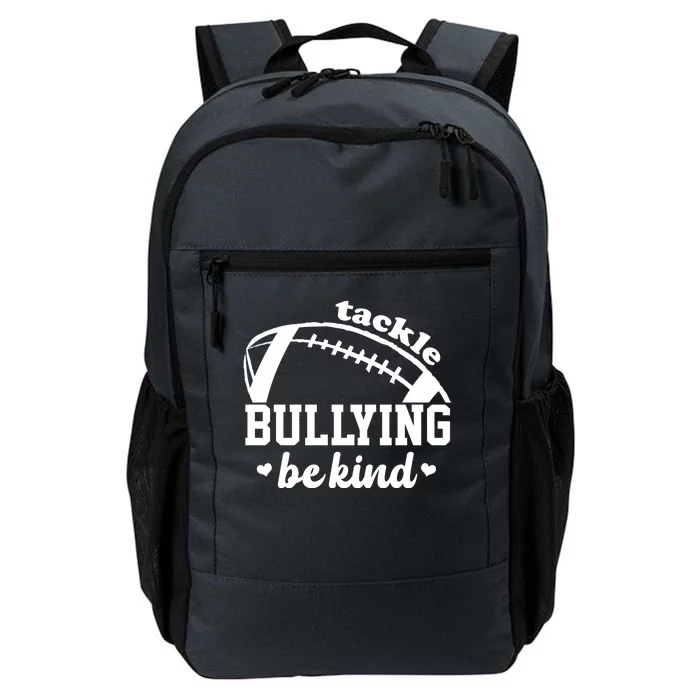 Tackle Bullying Be Kind Football Awareness Daily Commute Backpack