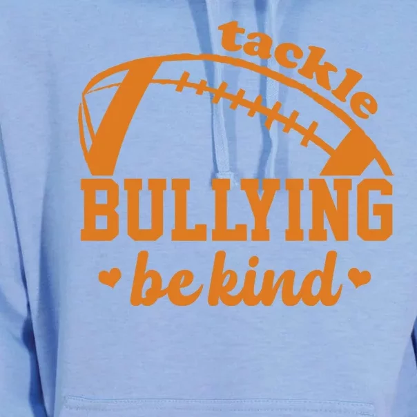 Tackle Bullying Be Kind Football Awareness Unisex Surf Hoodie