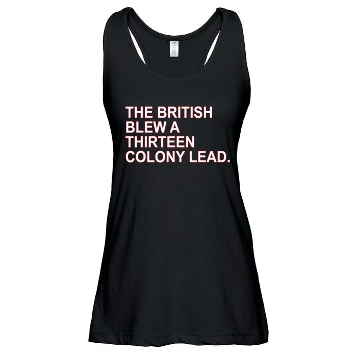 The British Blew A Thirteen Colony Lead Ladies Essential Flowy Tank