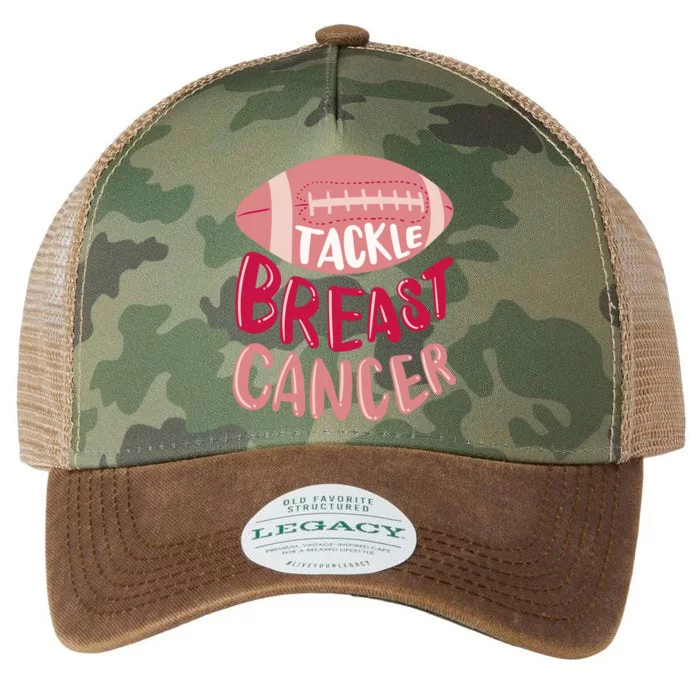 Tackle Breast Cancer Football Legacy Tie Dye Trucker Hat