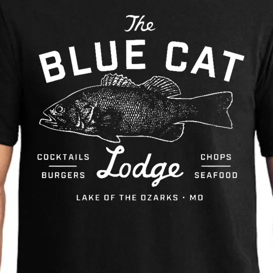 The Blue Cat Lodge Lake Of Ozarks Fish Pajama Set