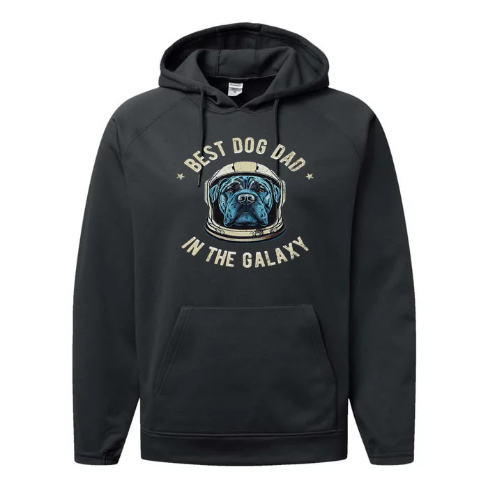 The Best Cane Corso Dad in the galaxy - Cane Corso Performance Fleece Hoodie