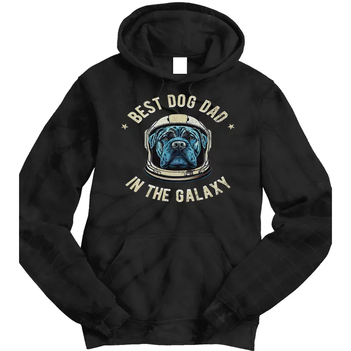 The Best Cane Corso Dad in the galaxy - Cane Corso Tie Dye Hoodie