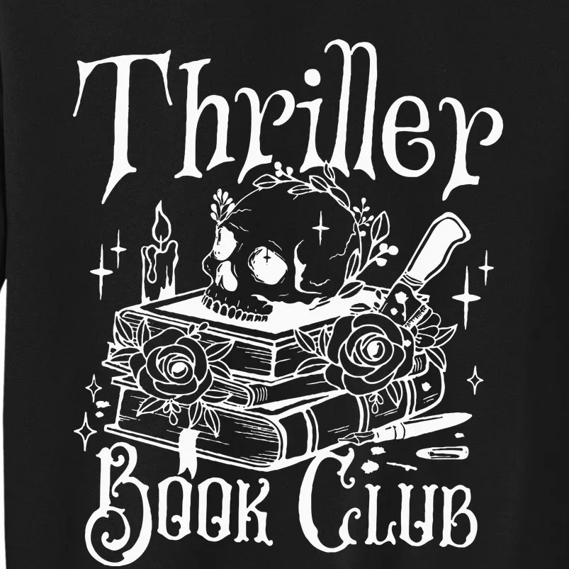 Thriller Book Club Floral Skull Sweatshirt