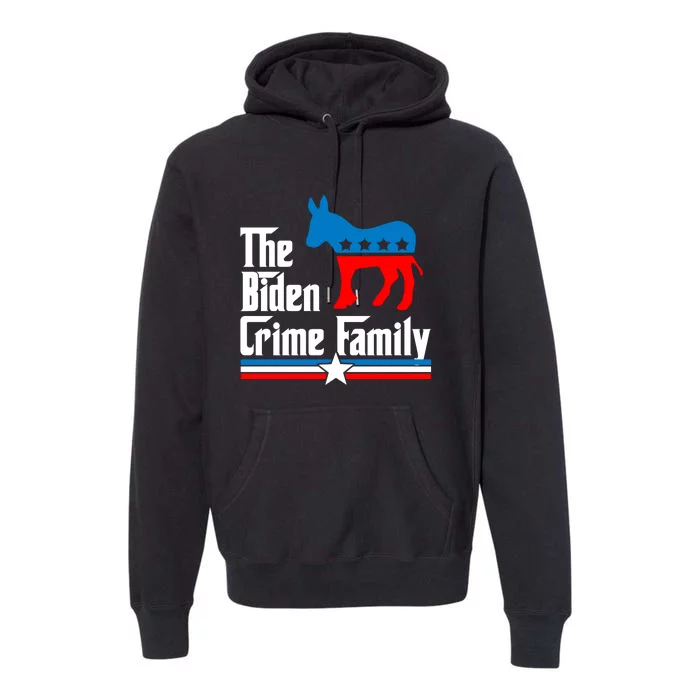 The Biden Chinese Crime Family Puppet Humor Anti Against Premium Hoodie