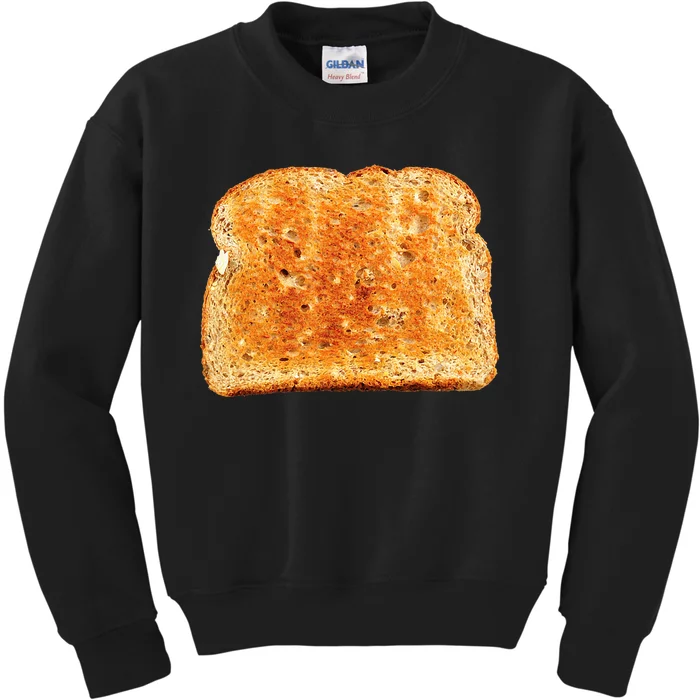 Toast Bread Costume Funny Kids Sweatshirt