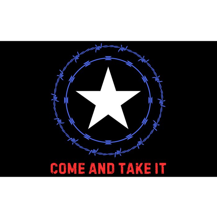 Texas Border Crisis Come And Take It Bumper Sticker