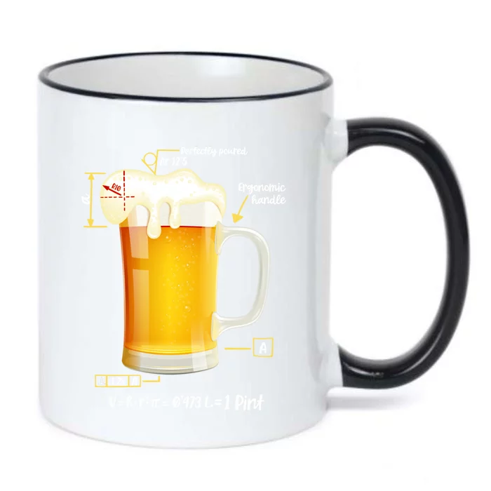 Technical Beer Craft Beergineer Brewer Cool Gift Black Color Changing Mug