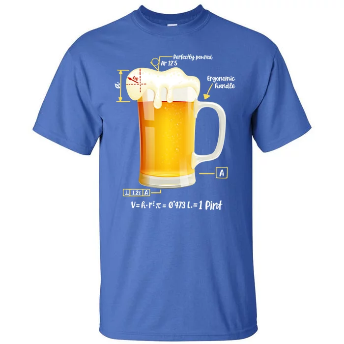 Technical Beer Craft Beergineer Brewer Cool Gift Tall T-Shirt