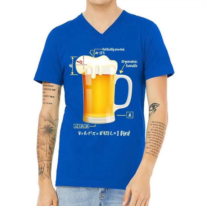 Technical Beer Craft Beergineer Brewer Cool Gift V-Neck T-Shirt