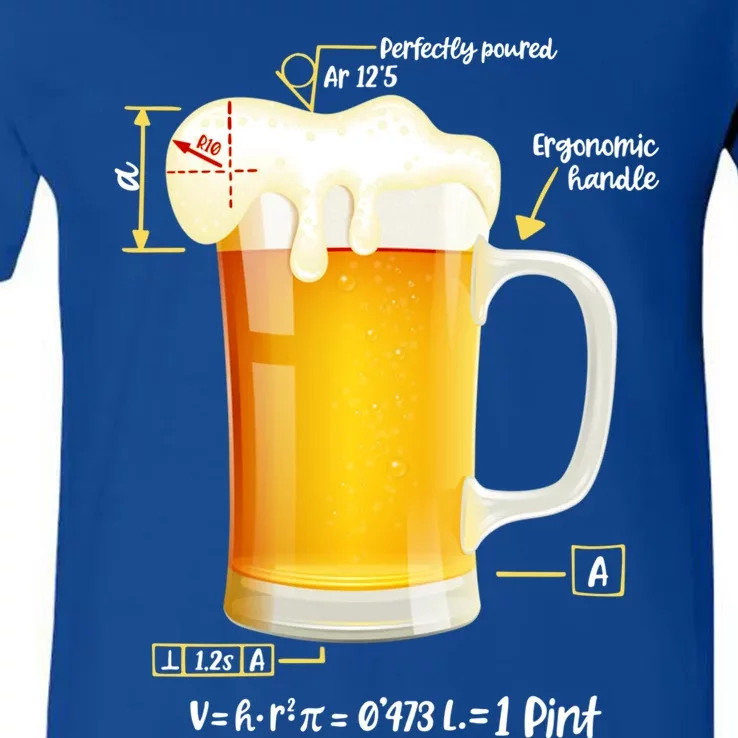 Technical Beer Craft Beergineer Brewer Cool Gift V-Neck T-Shirt