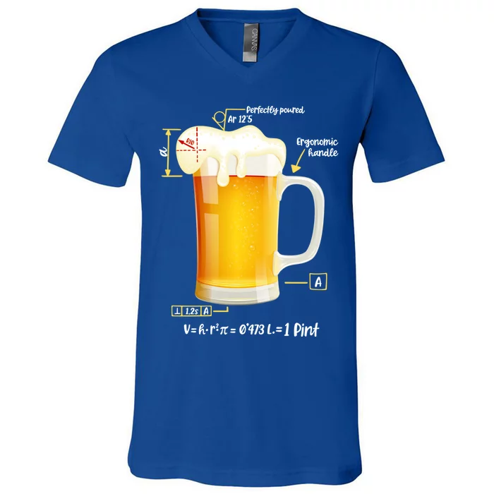 Technical Beer Craft Beergineer Brewer Cool Gift V-Neck T-Shirt