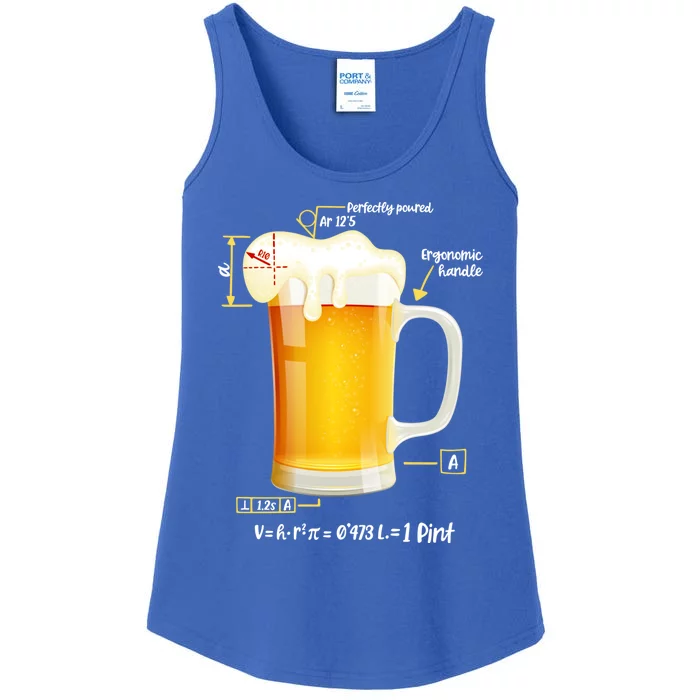 Technical Beer Craft Beergineer Brewer Cool Gift Ladies Essential Tank