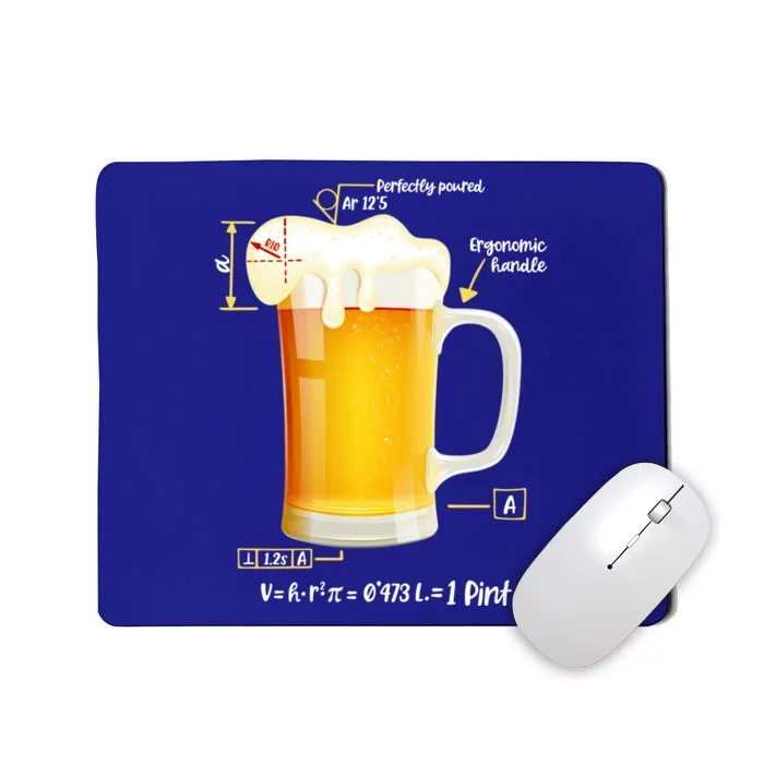 Technical Beer Craft Beergineer Brewer Cool Gift Mousepad