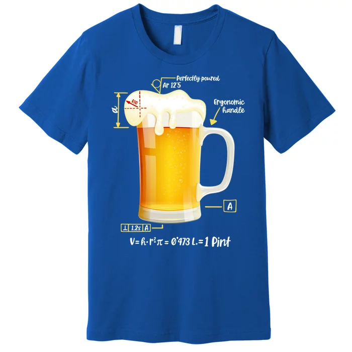 Technical Beer Craft Beergineer Brewer Cool Gift Premium T-Shirt