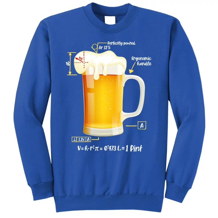 Technical Beer Craft Beergineer Brewer Cool Gift Tall Sweatshirt