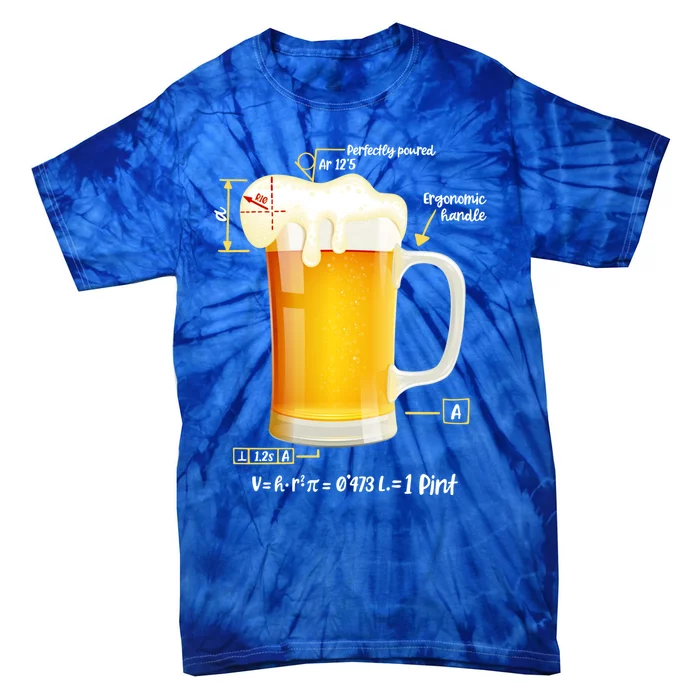 Technical Beer Craft Beergineer Brewer Cool Gift Tie-Dye T-Shirt