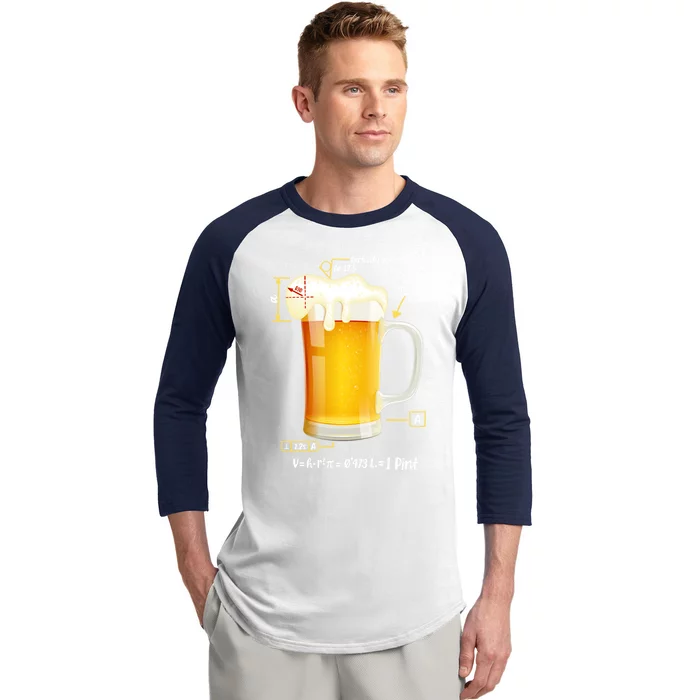 Technical Beer Craft Beergineer Brewer Cool Gift Baseball Sleeve Shirt