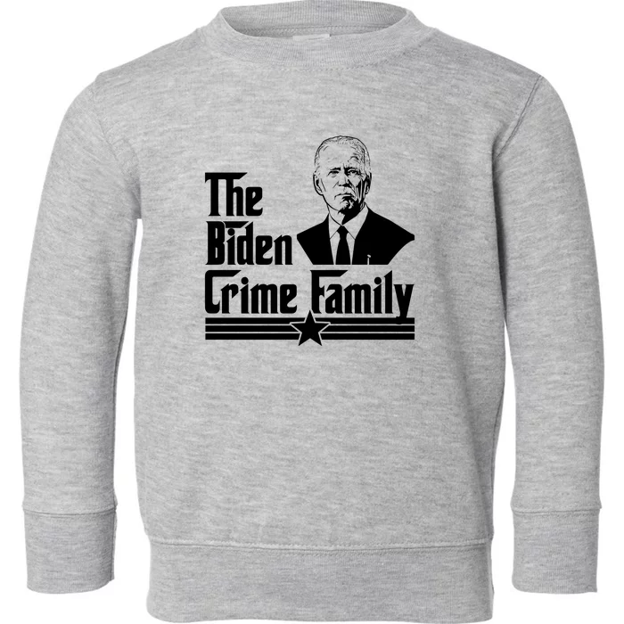 The Biden Chinese Crime Family Puppet Humor Anti Against Toddler Sweatshirt