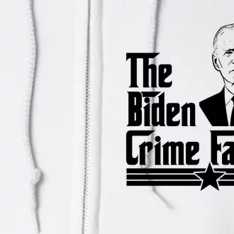 The Biden Chinese Crime Family Puppet Humor Anti Against Full Zip Hoodie