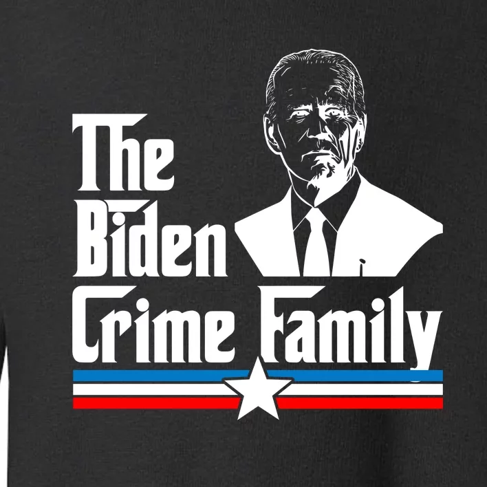 The Biden Chinese Crime Family Puppet Humor Anti Against Toddler Sweatshirt