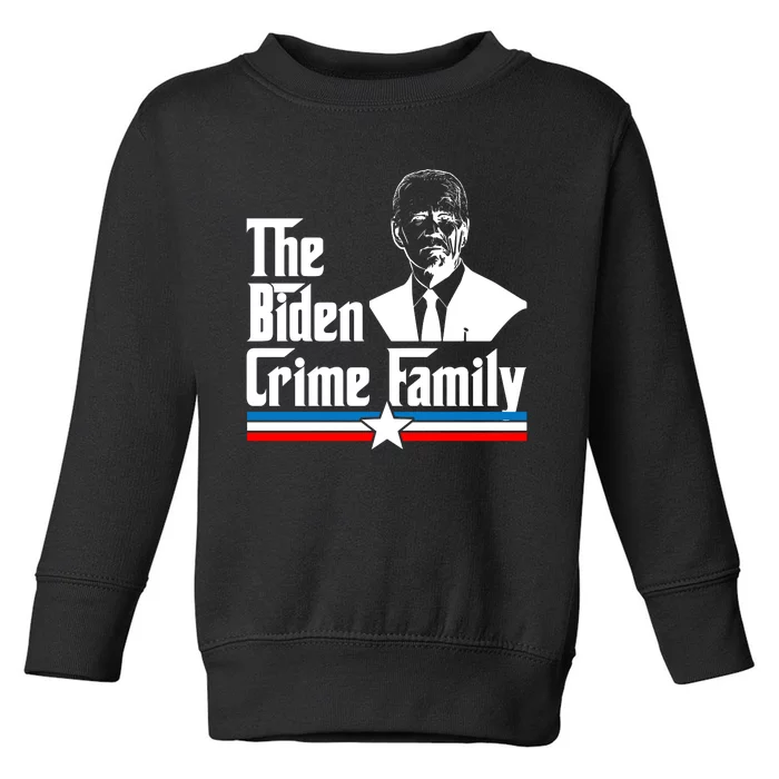 The Biden Chinese Crime Family Puppet Humor Anti Against Toddler Sweatshirt