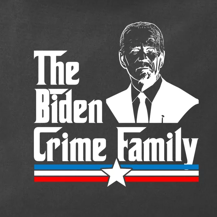 The Biden Chinese Crime Family Puppet Humor Anti Against Zip Tote Bag