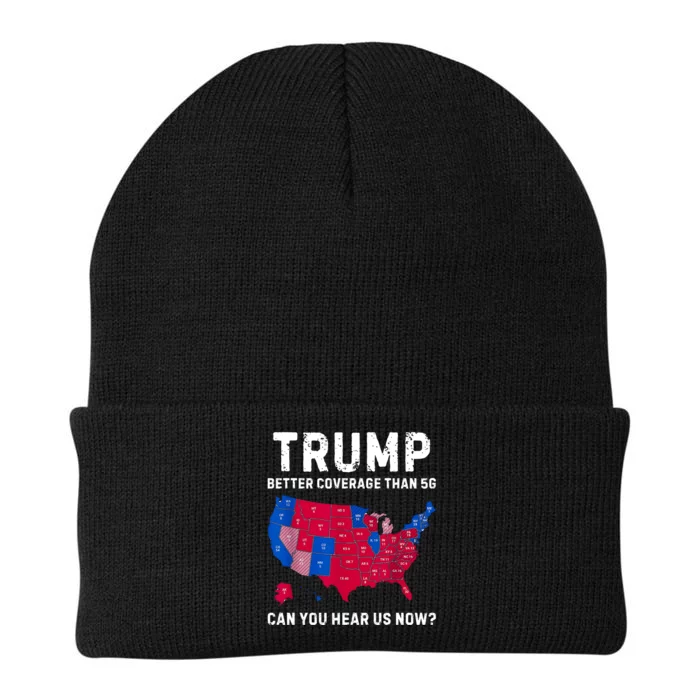 Trump Better Coverage Than 5g Can You Hear Us Now Knit Cap Winter Beanie