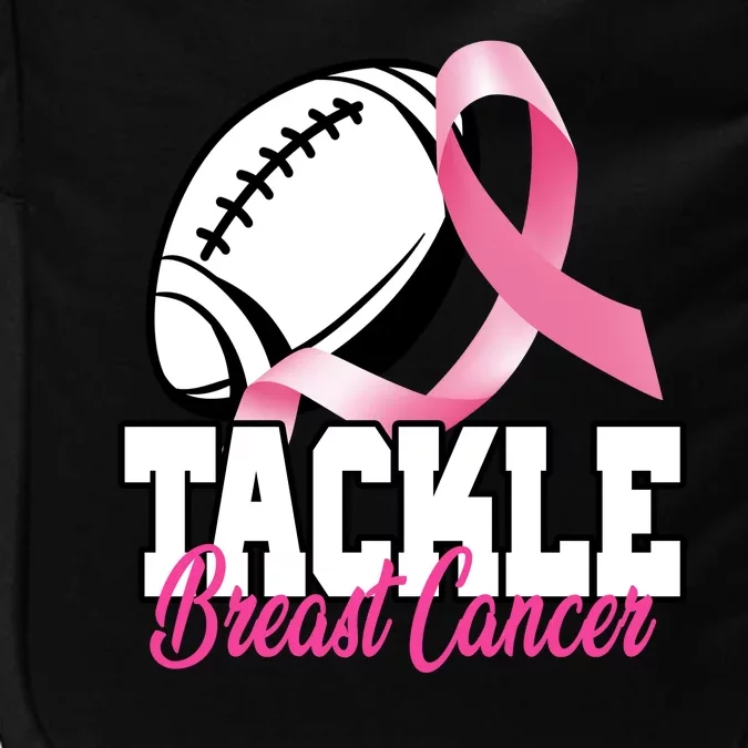 Tackle Breast Cancer Ribbon Football Impact Tech Backpack