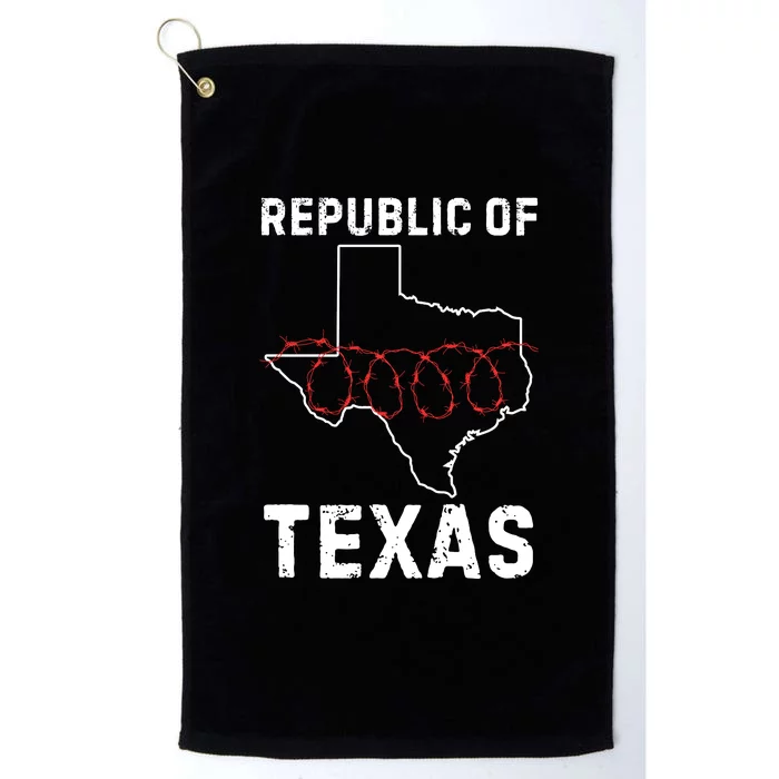 Texas Border Crisis Come And Take It Platinum Collection Golf Towel