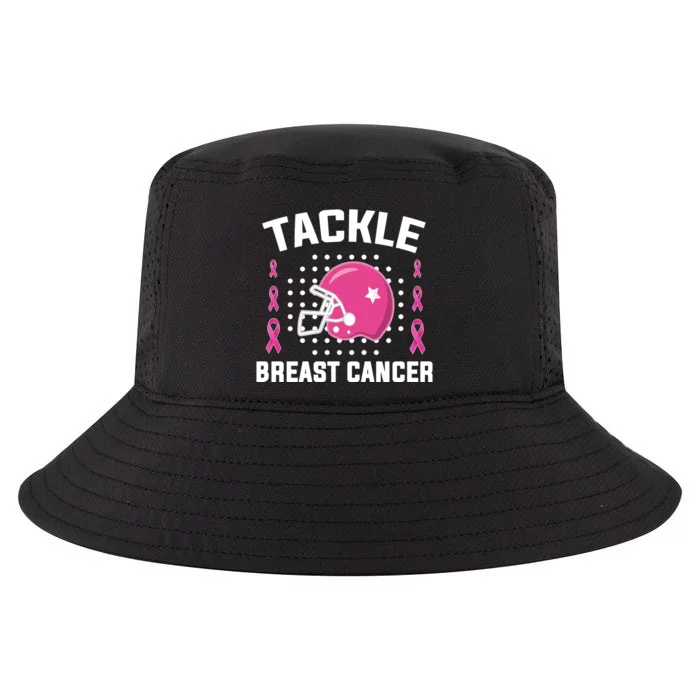 Tackle Breast Cancer Football Helmet Cool Comfort Performance Bucket Hat