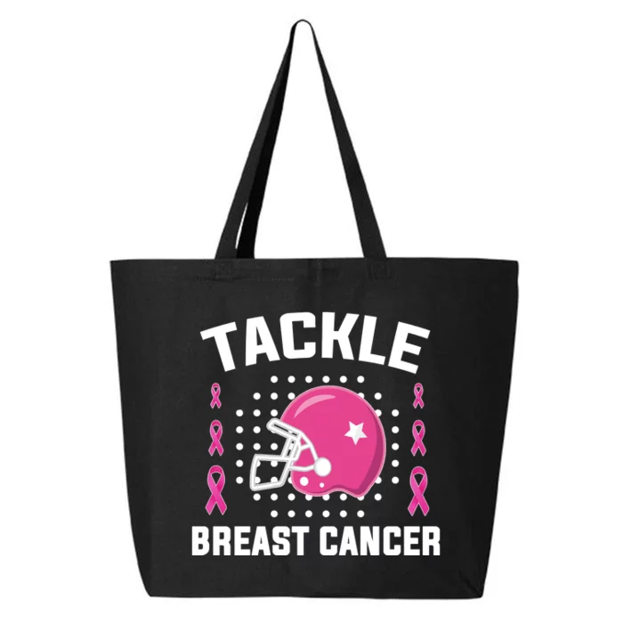 Tackle Breast Cancer Football Helmet 25L Jumbo Tote