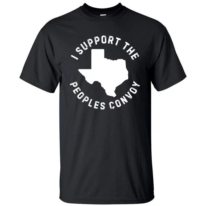 Texas Border Crisis Peoples Convoy Tall T-Shirt