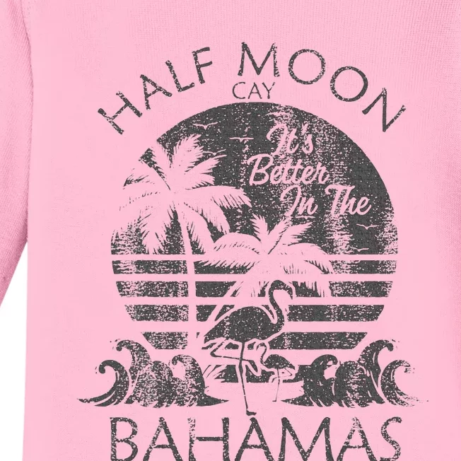 The Bahamas Cruise Half Moon Bahamas Travel Bahamas Vacation Baby Long Sleeve Bodysuit