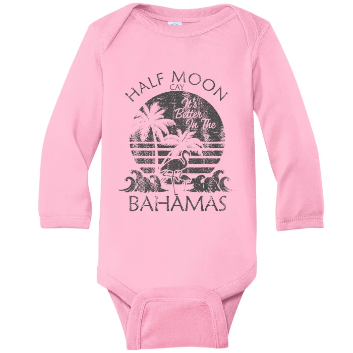 The Bahamas Cruise Half Moon Bahamas Travel Bahamas Vacation Baby Long Sleeve Bodysuit