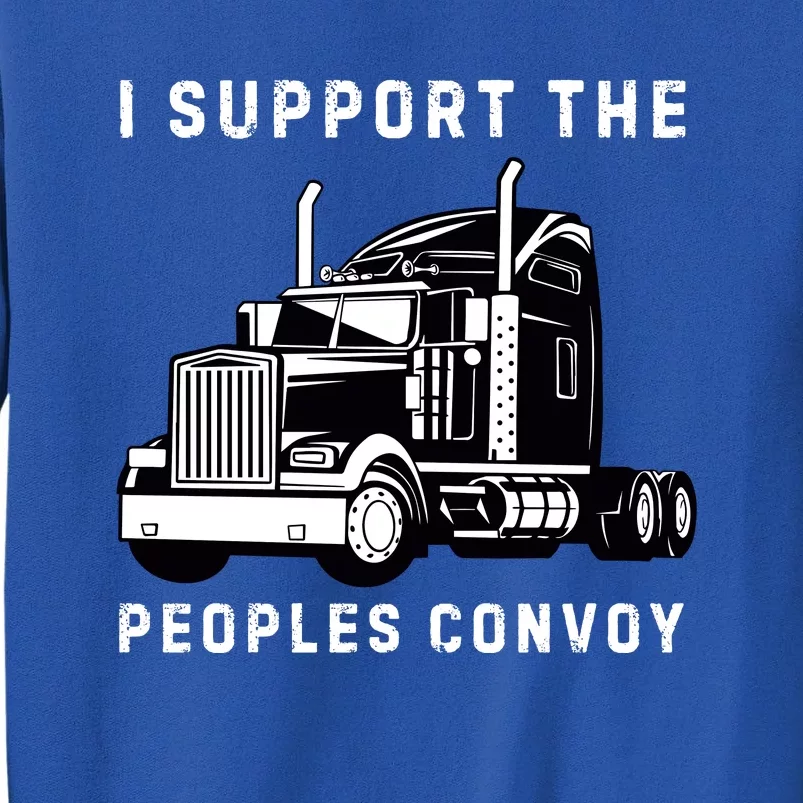 Texas Border Crisis Peoples Convoy Tall Sweatshirt