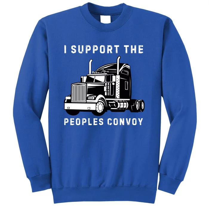 Texas Border Crisis Peoples Convoy Tall Sweatshirt