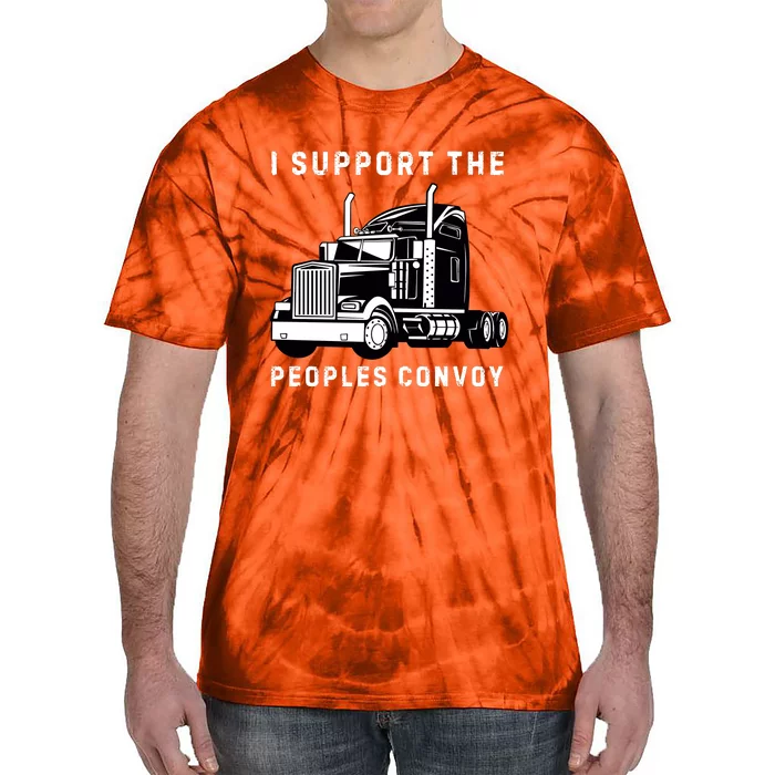 Texas Border Crisis Peoples Convoy Tie-Dye T-Shirt