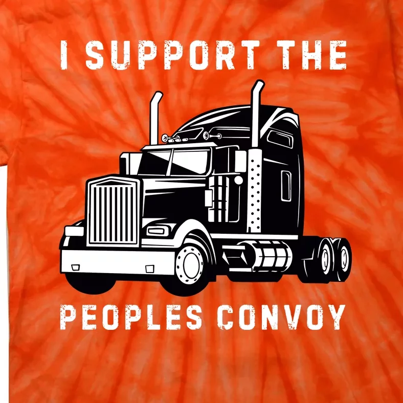 Texas Border Crisis Peoples Convoy Tie-Dye T-Shirt