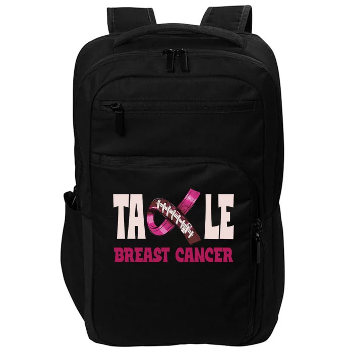 Tackle Breast Cancer Awareness Football Impact Tech Backpack