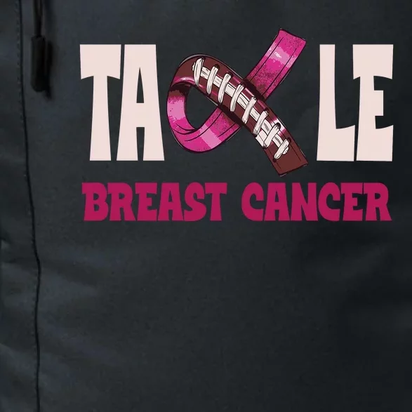 Tackle Breast Cancer Awareness Football Daily Commute Backpack