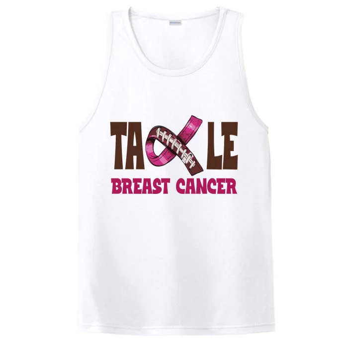 Tackle Breast Cancer Awareness Football Performance Tank