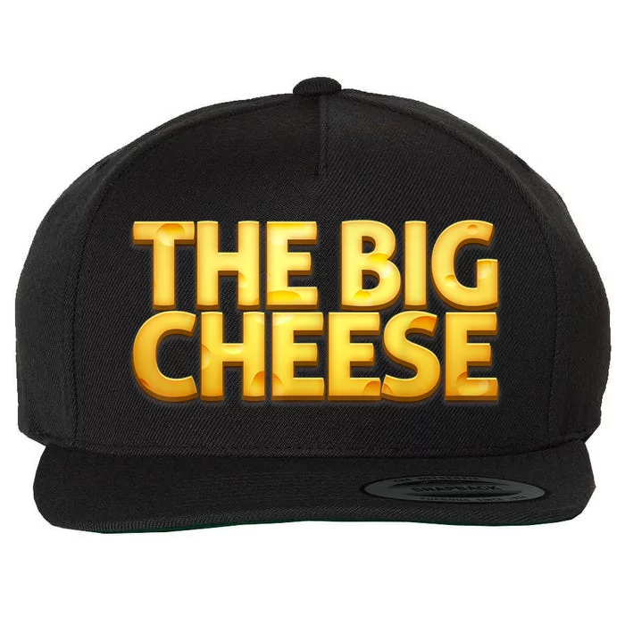 The Big Cheese Funny Birthday For Vegan Fiend Wool Snapback Cap