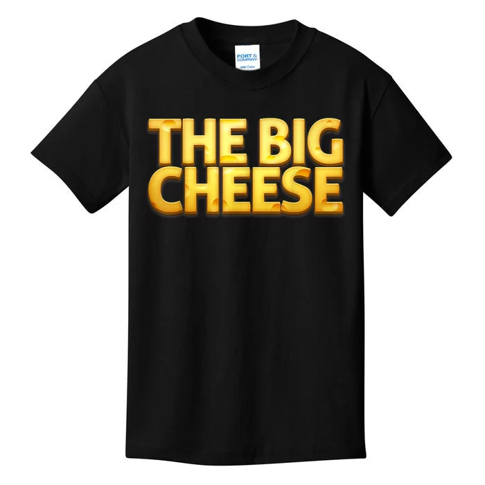 The Big Cheese Funny Birthday For Vegan Fiend Kids T-Shirt